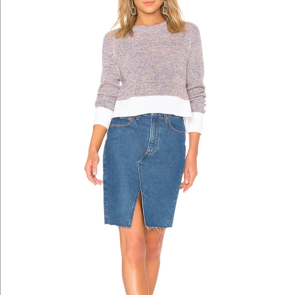 Rag & Bone Wheeler Marled Crew Sweater